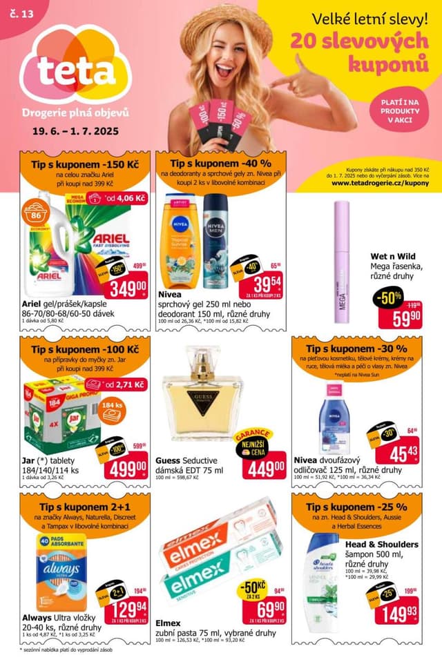 Teta drogerie leták 8. - 21.10.